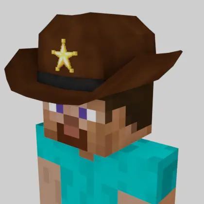 Brown Sheriff Hat